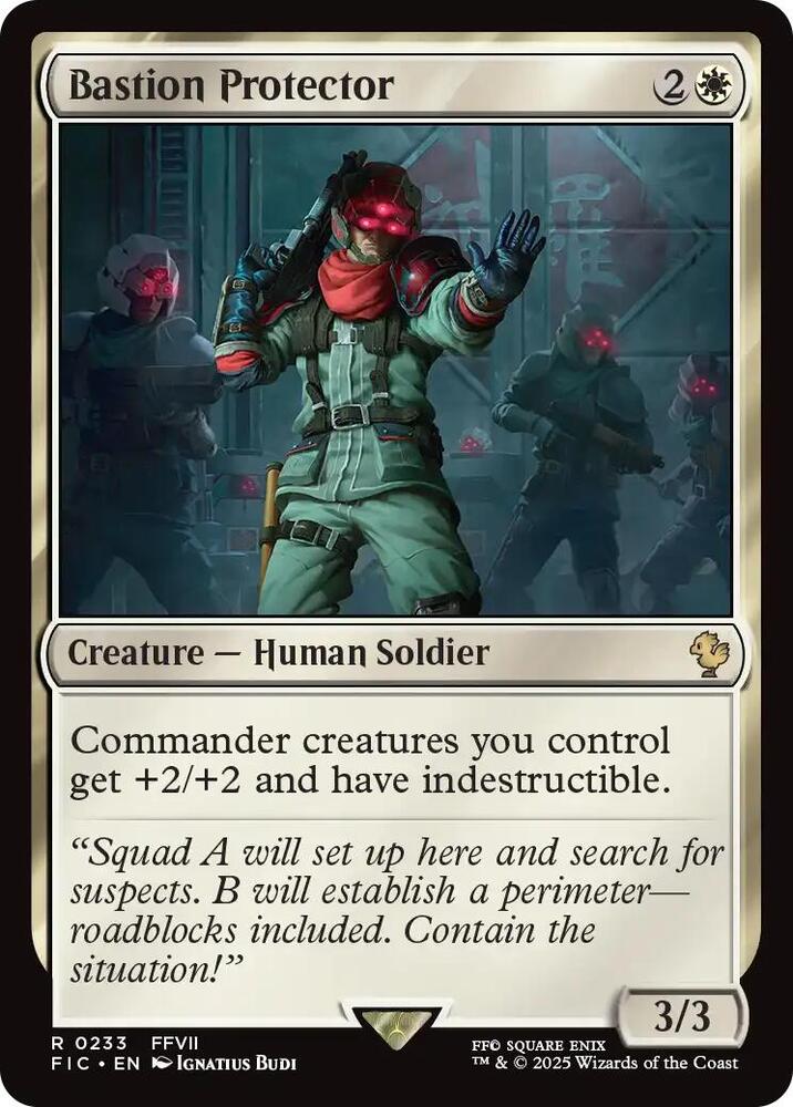 Bastion Protector (Surge Foil) card image