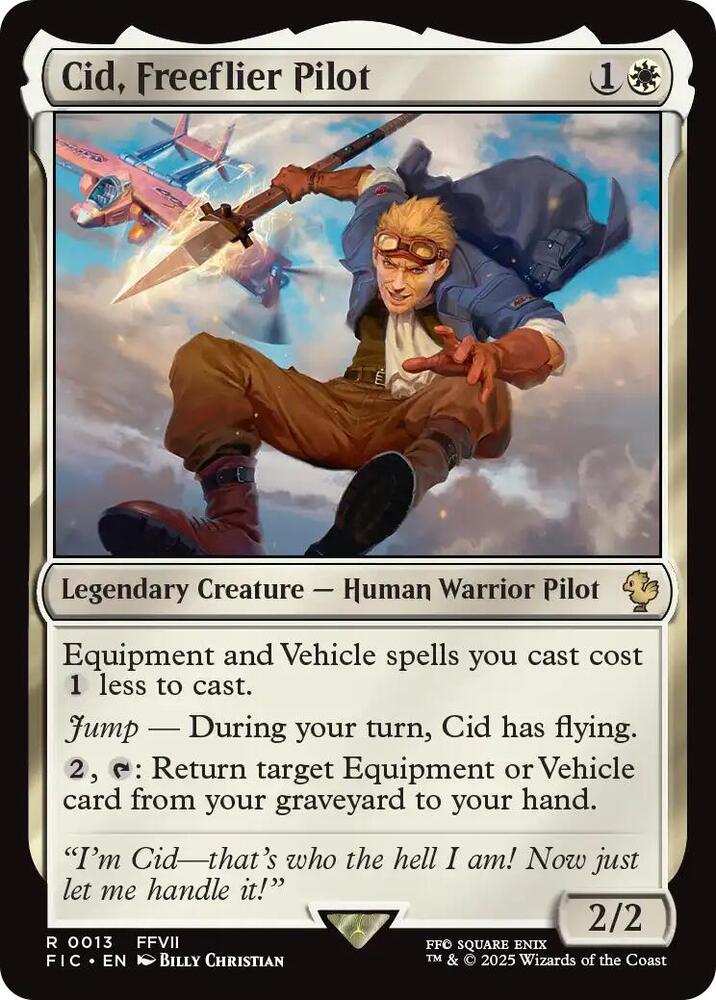 Cid, Freeflier Pilot (Surge Foil) card image