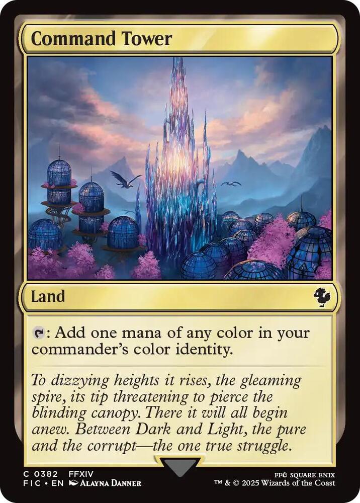 Command Tower (0382) (Surge Foil) card image