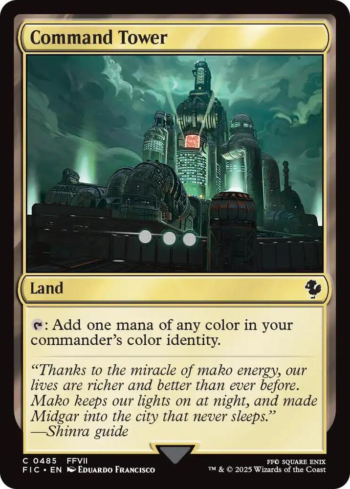 Command Tower (0485) (Surge Foil) card image