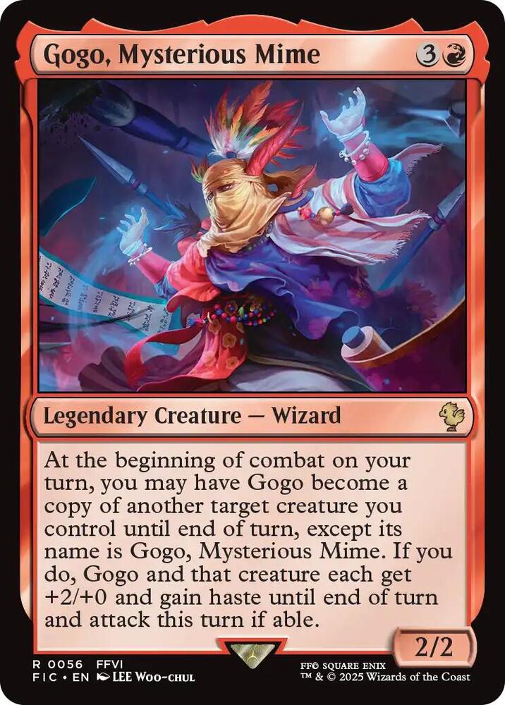 Gogo, Mysterious Mime (Surge Foil) card image