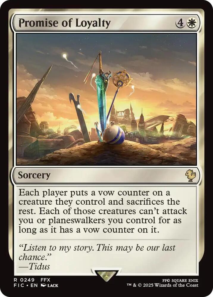 Promise of Loyalty (Surge Foil) card image