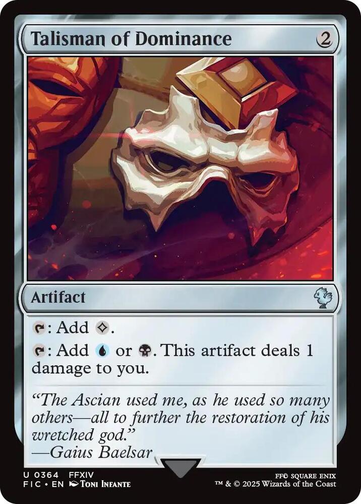 Talisman of Dominance (Surge Foil) card image