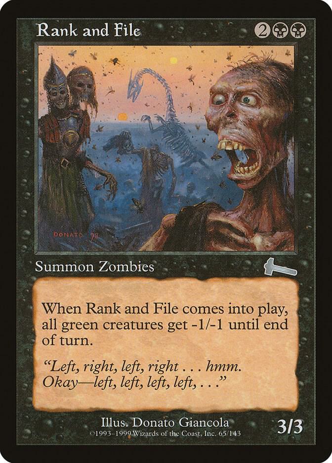 Rank and File card image