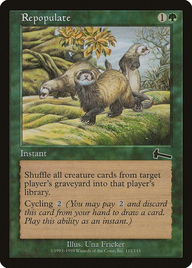 Repopulate card image