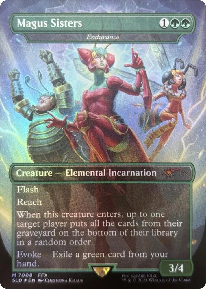 Magus Sisters - Endurance (Rainbow Foil) card image