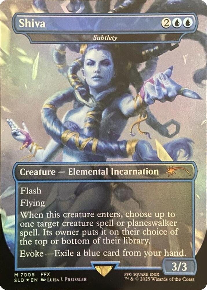 Shiva - Subtlety (Rainbow Foil) card image