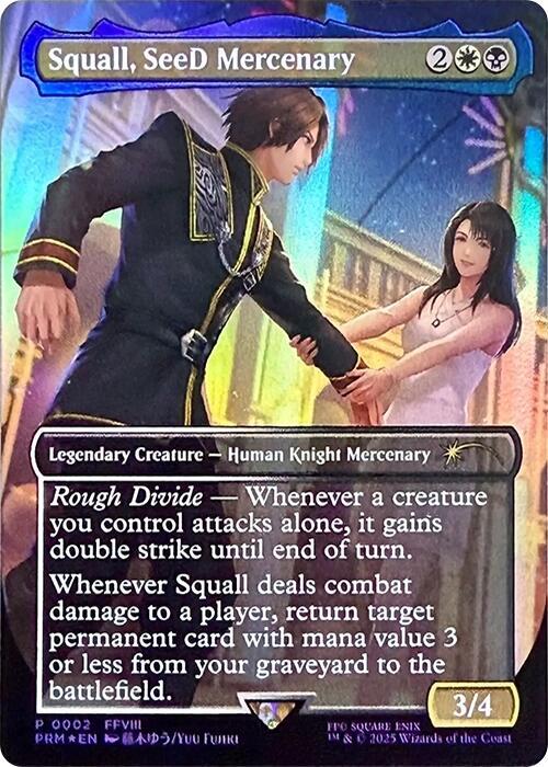 Squall, SeeD Mercenary card image