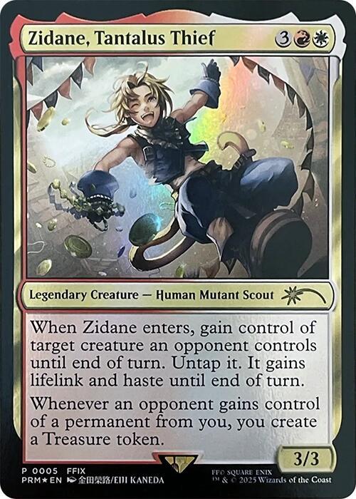 Zidane, Tantalus Thief card image