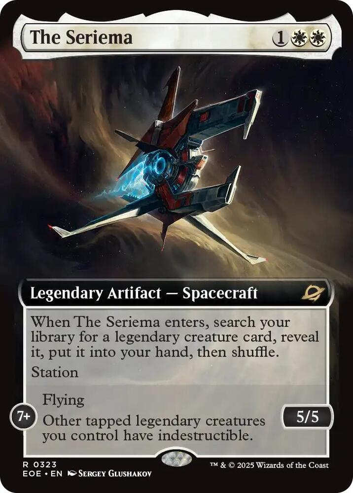 The Seriema (Extended Art) card image