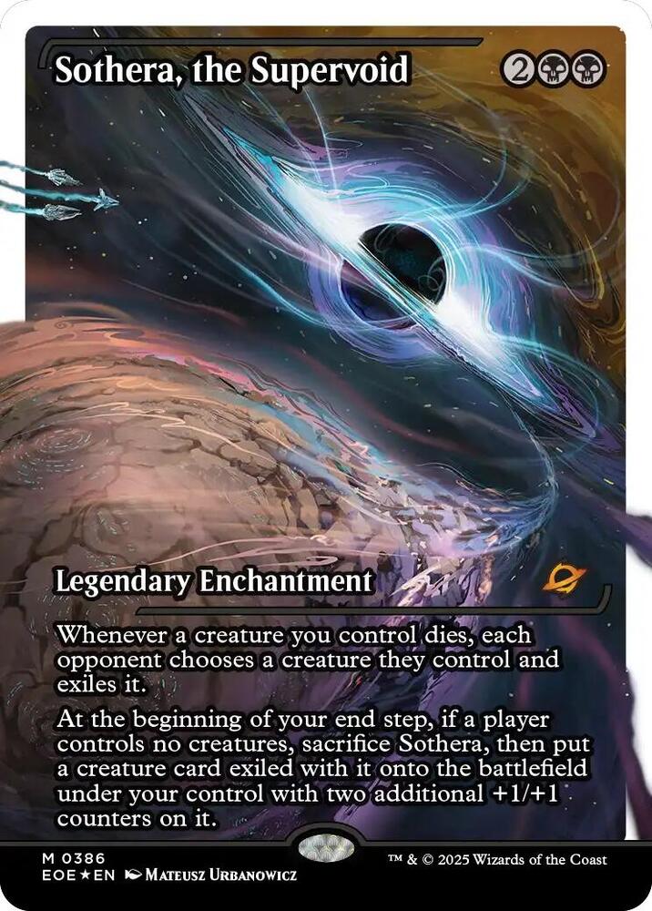 Sothera, the Supervoid (Showcase) (Fracture Foil) card image