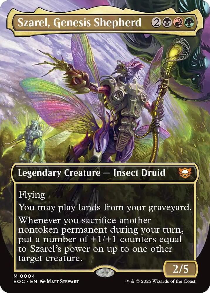 Szarel, Genesis Shepherd (Borderless) card image