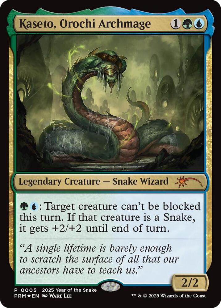 Kaseto, Orochi Archmage (Year of the Snake 2025) card image