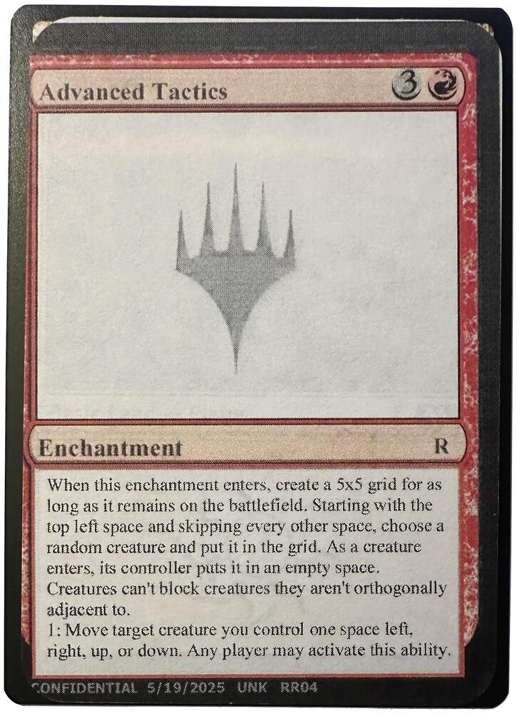 Advanced Tactics card image