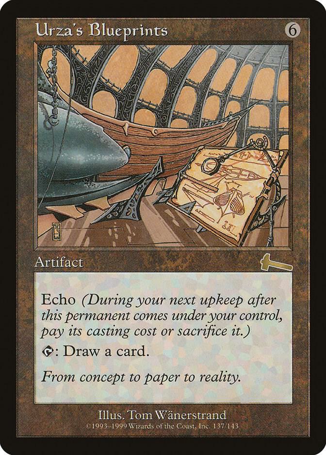 Urza's Blueprints card image