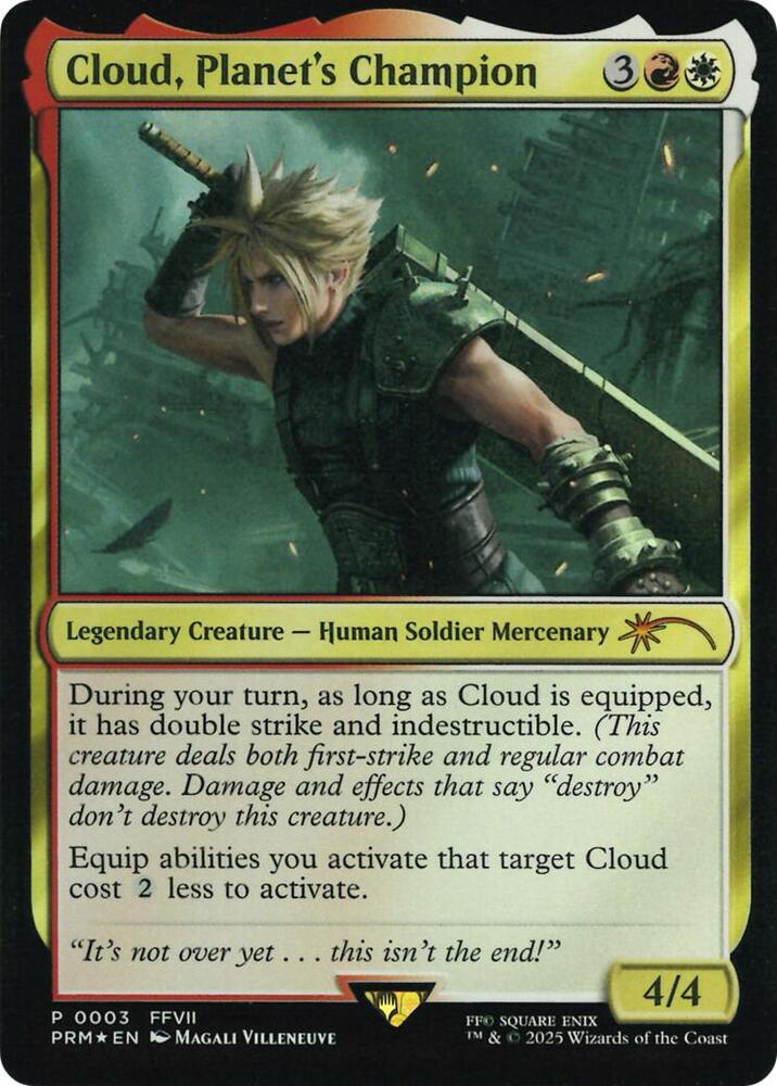 Cloud, Planet's Champion (Costco Bundle) card image