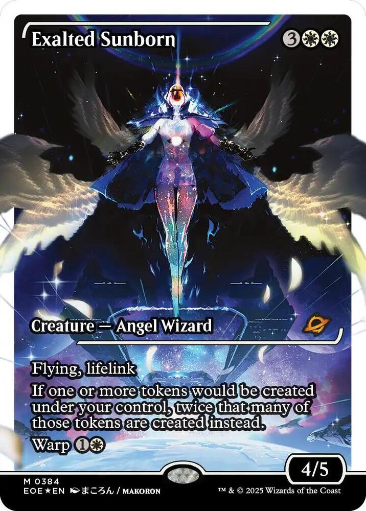 Exalted Sunborn (Showcase) (Fracture Foil) card image
