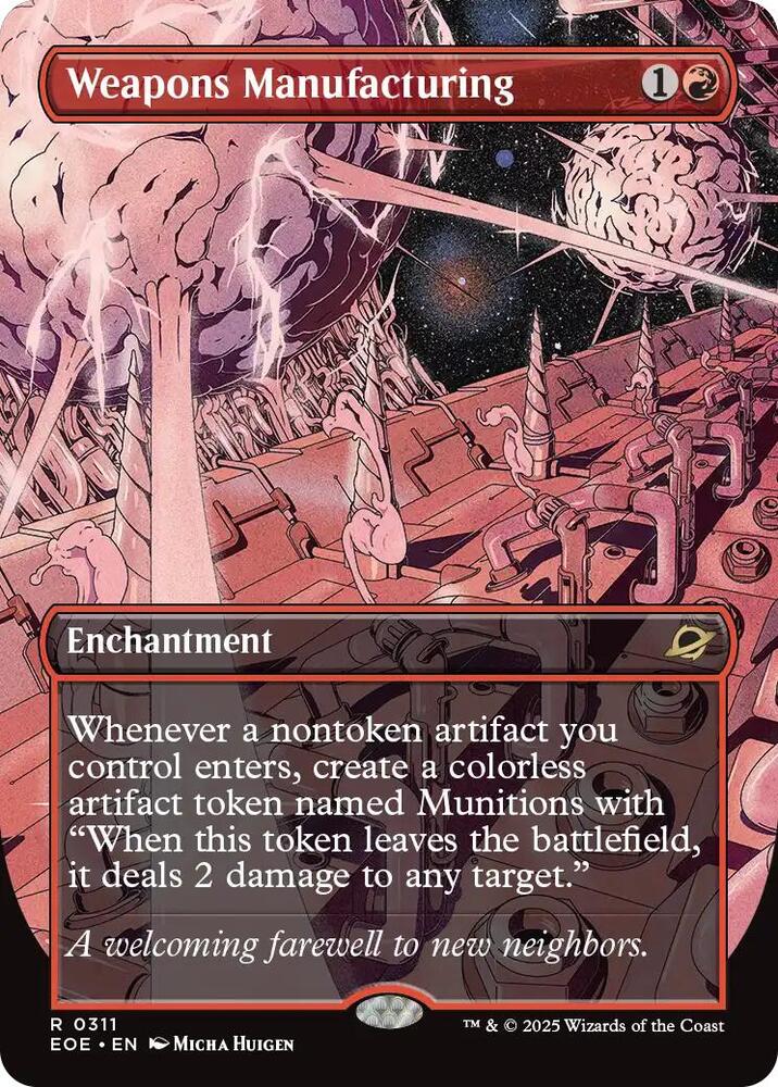 Weapons Manufacturing (Borderless) card image