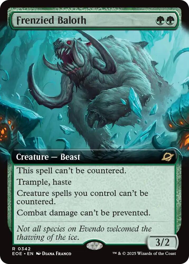 Frenzied Baloth (Extended Art) card image