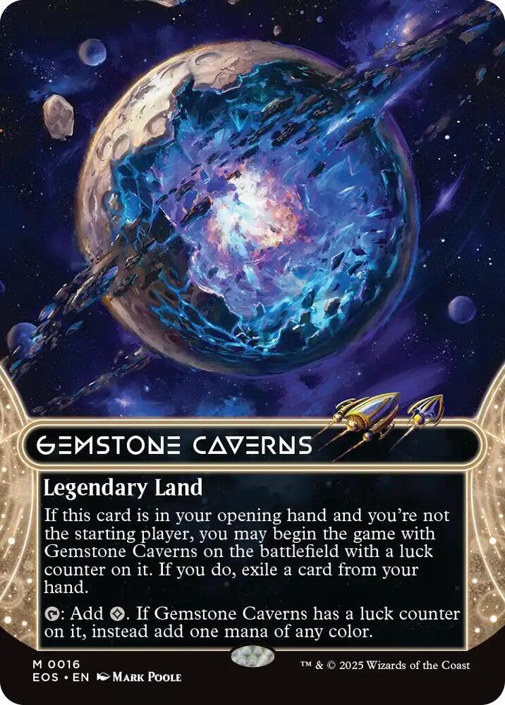 Gemstone Caverns (0016) (Borderless) card image