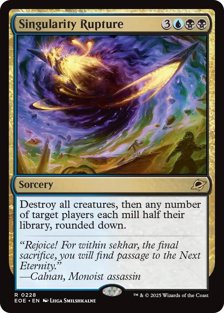 Singularity Rupture card image