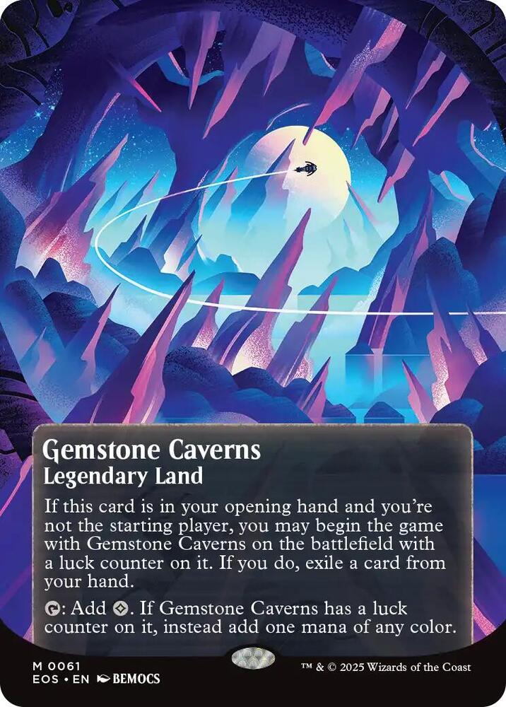 Gemstone Caverns (0061) (Borderless) card image