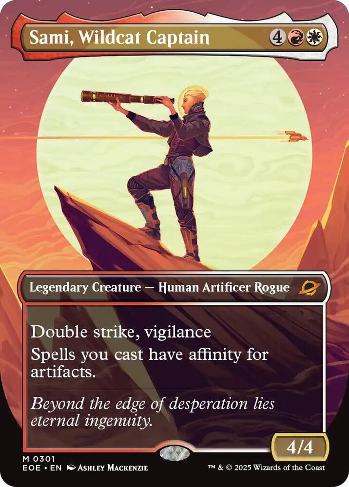 Sami, Wildcat Captain (Borderless) card image