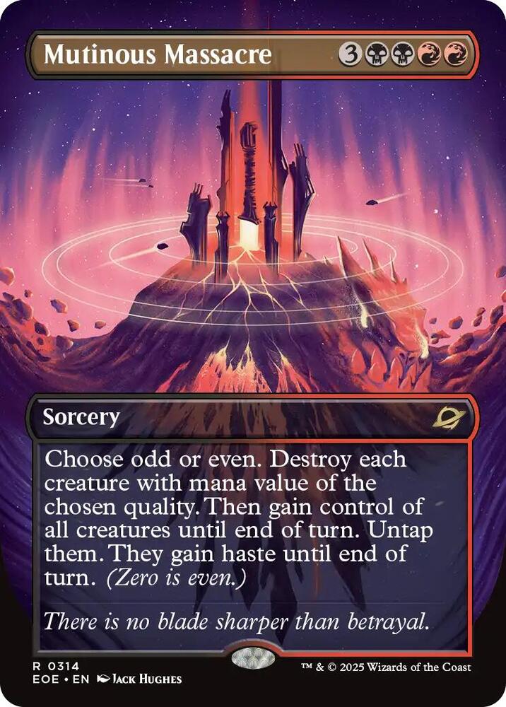 Mutinous Massacre (Borderless) card image