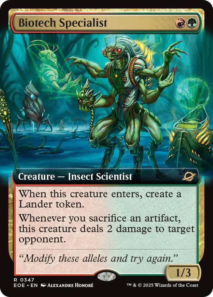 Biotech Specialist (Extended Art) card image