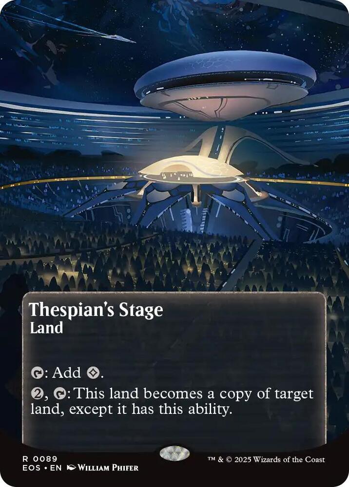 Thespian's Stage (0089) (Borderless) card image