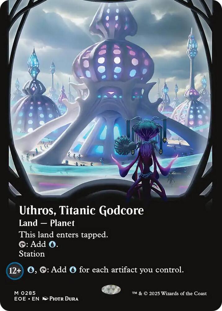 Uthros, Titanic Godcore (Borderless) card image