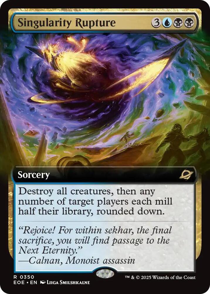 Singularity Rupture (Extended Art) card image