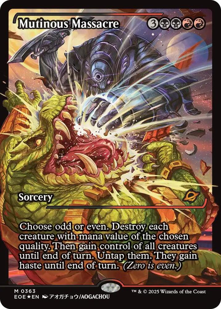 Mutinous Massacre (Showcase) card image