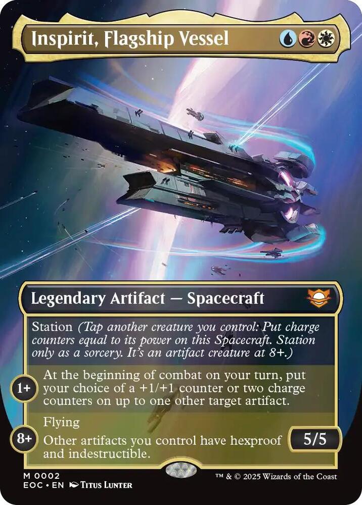 Inspirit, Flagship Vessel (Borderless) card image