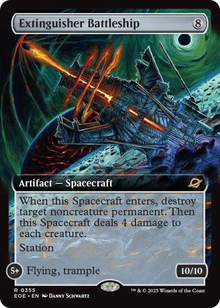 Extinguisher Battleship (Extended Art) card image