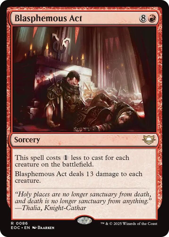 Blasphemous Act card image