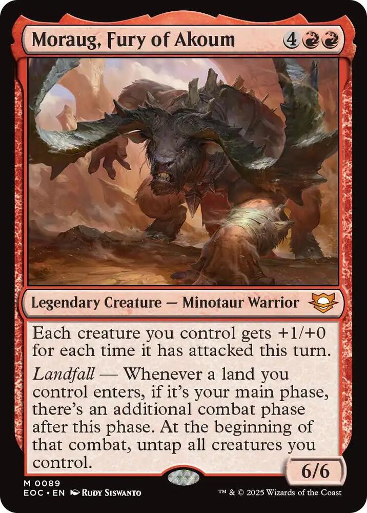 Moraug, Fury of Akoum card image