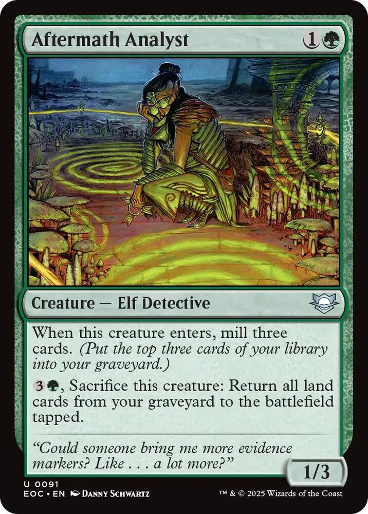 Aftermath Analyst card image