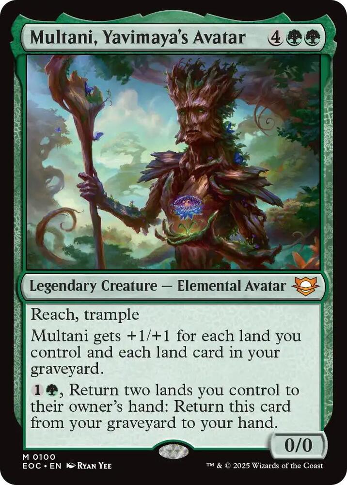 Multani, Yavimaya's Avatar card image