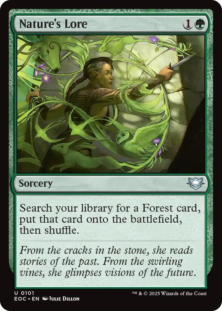 Nature's Lore card image
