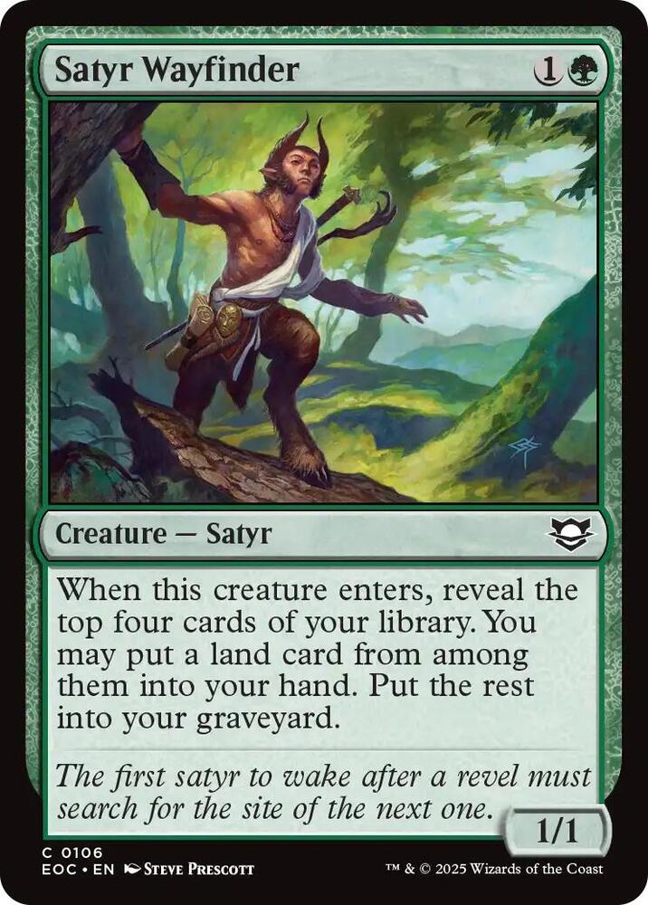 Satyr Wayfinder card image