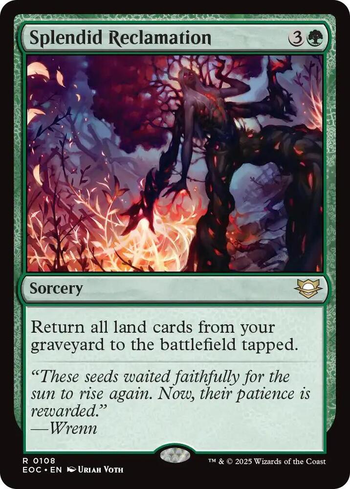 Splendid Reclamation card image