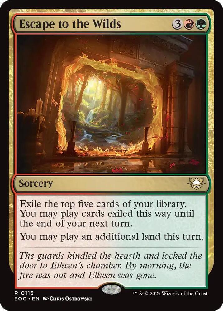Escape to the Wilds card image