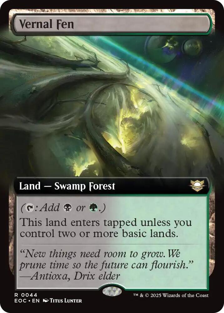 Vernal Fen (Extended Art) card image
