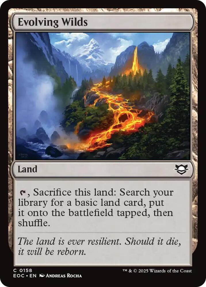 Evolving Wilds card image