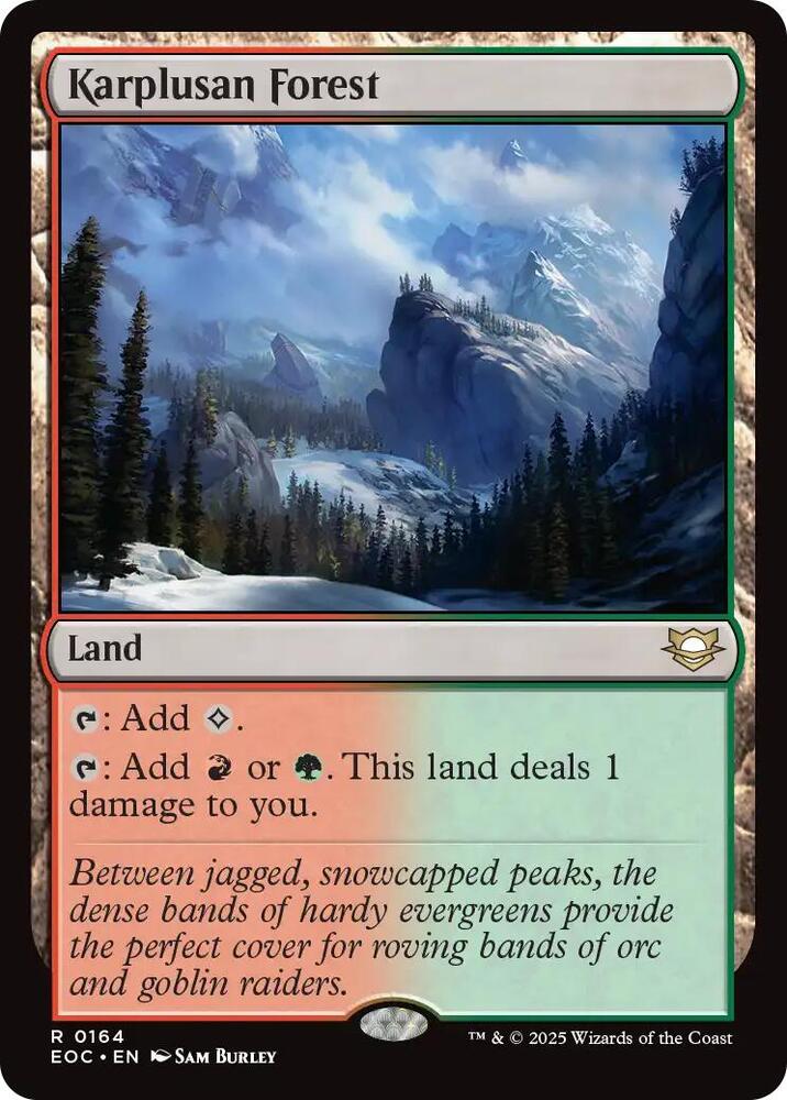 Karplusan Forest card image