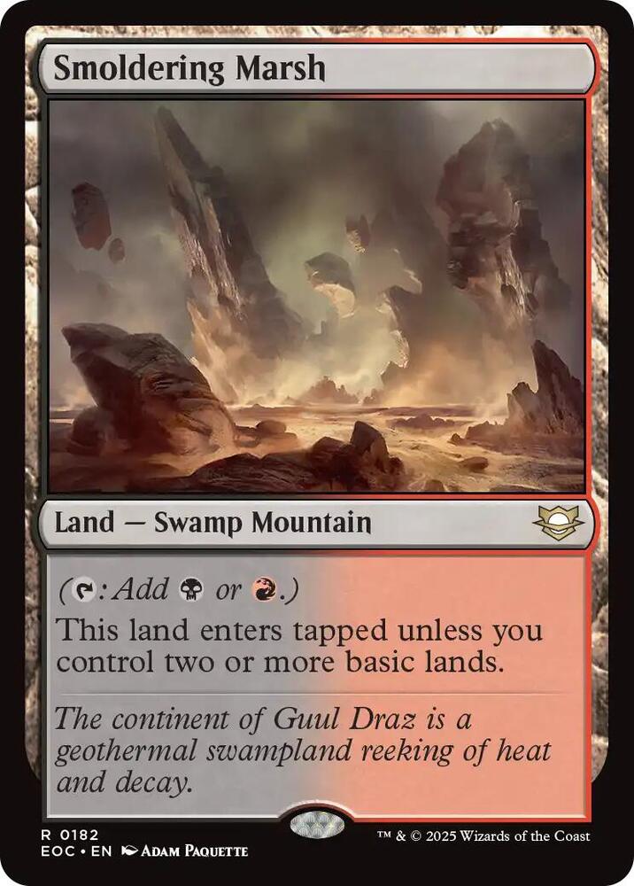 Smoldering Marsh card image