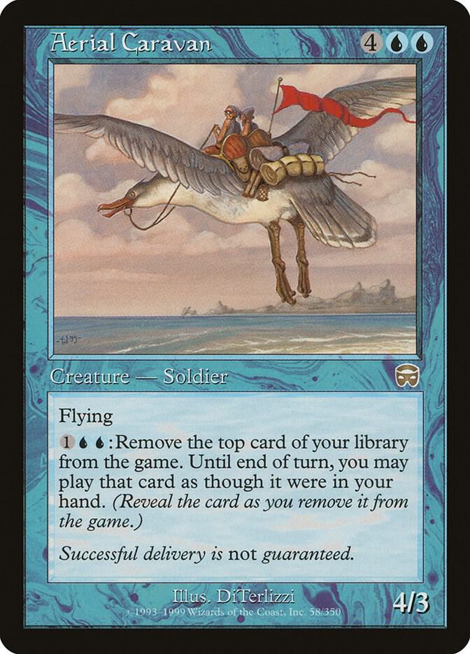 Aerial Caravan card image