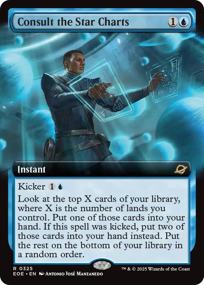 Consult the Star Charts (Extended Art) card image