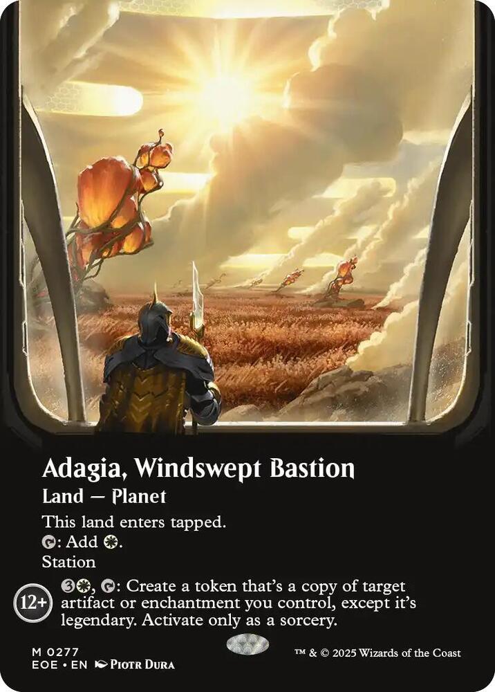 Adagia, Windswept Bastion (Borderless) card image